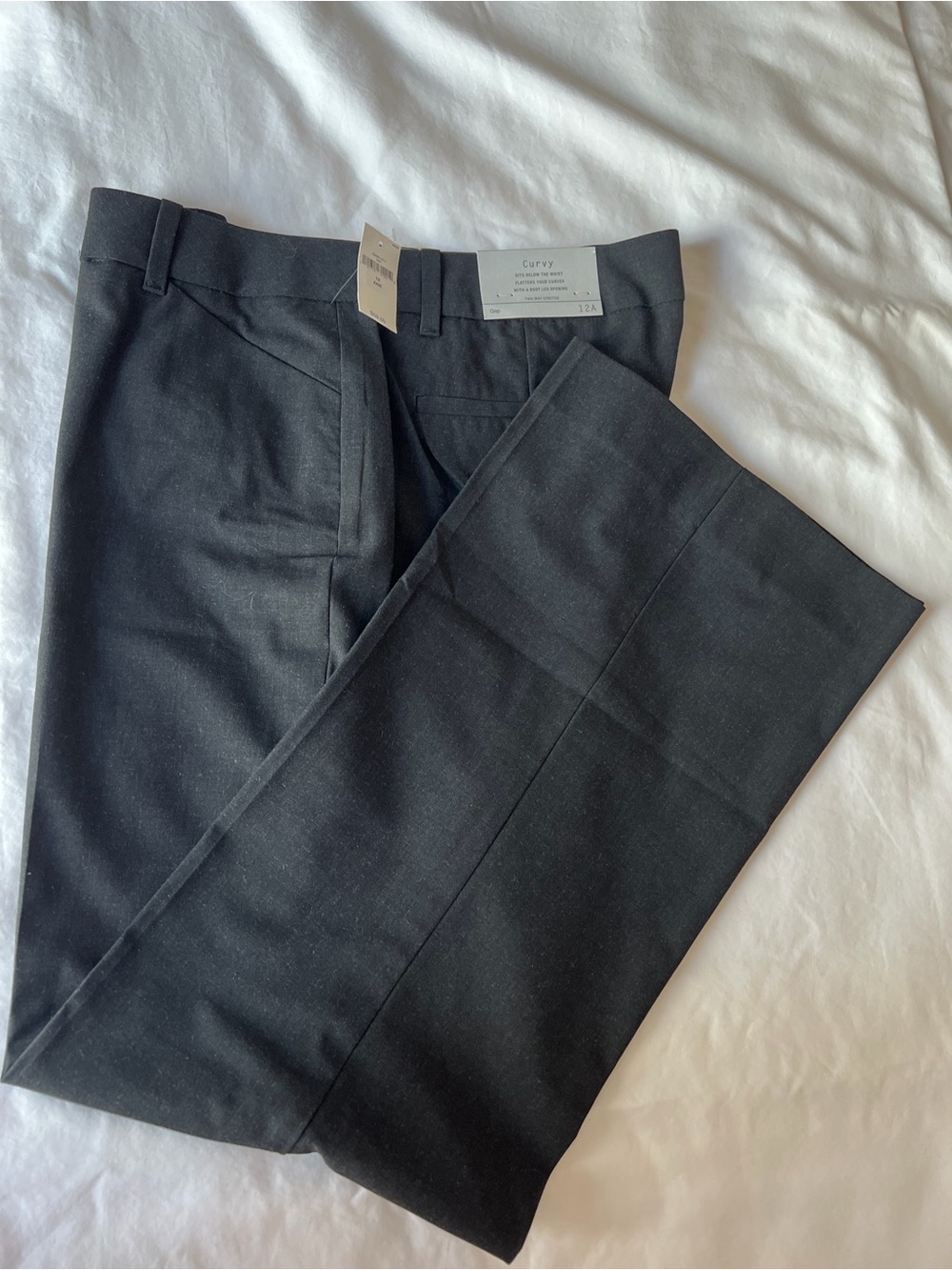 GAP Curvy Pants in Dark Grey